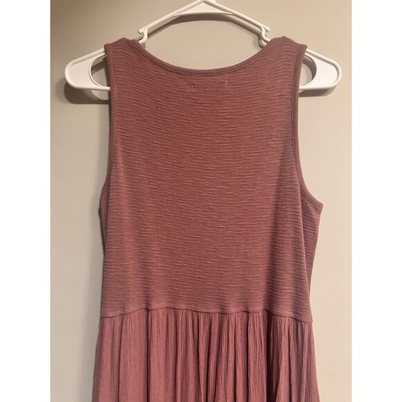 Frye Sleeveless Tank Midi Dress Size Small Button Front Coastal Casual - Picture 8 of 14